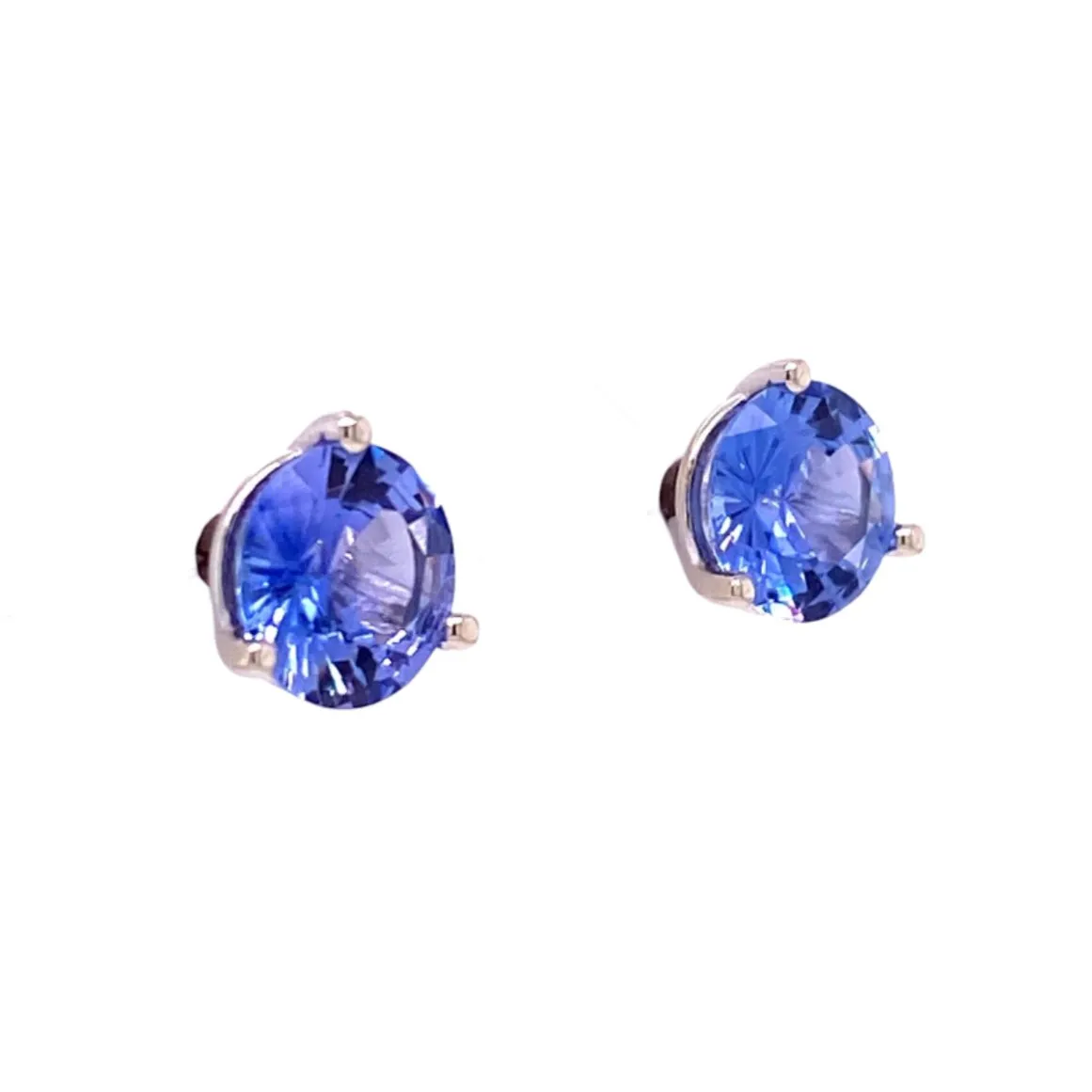 Blue Sapphire Earring Studs