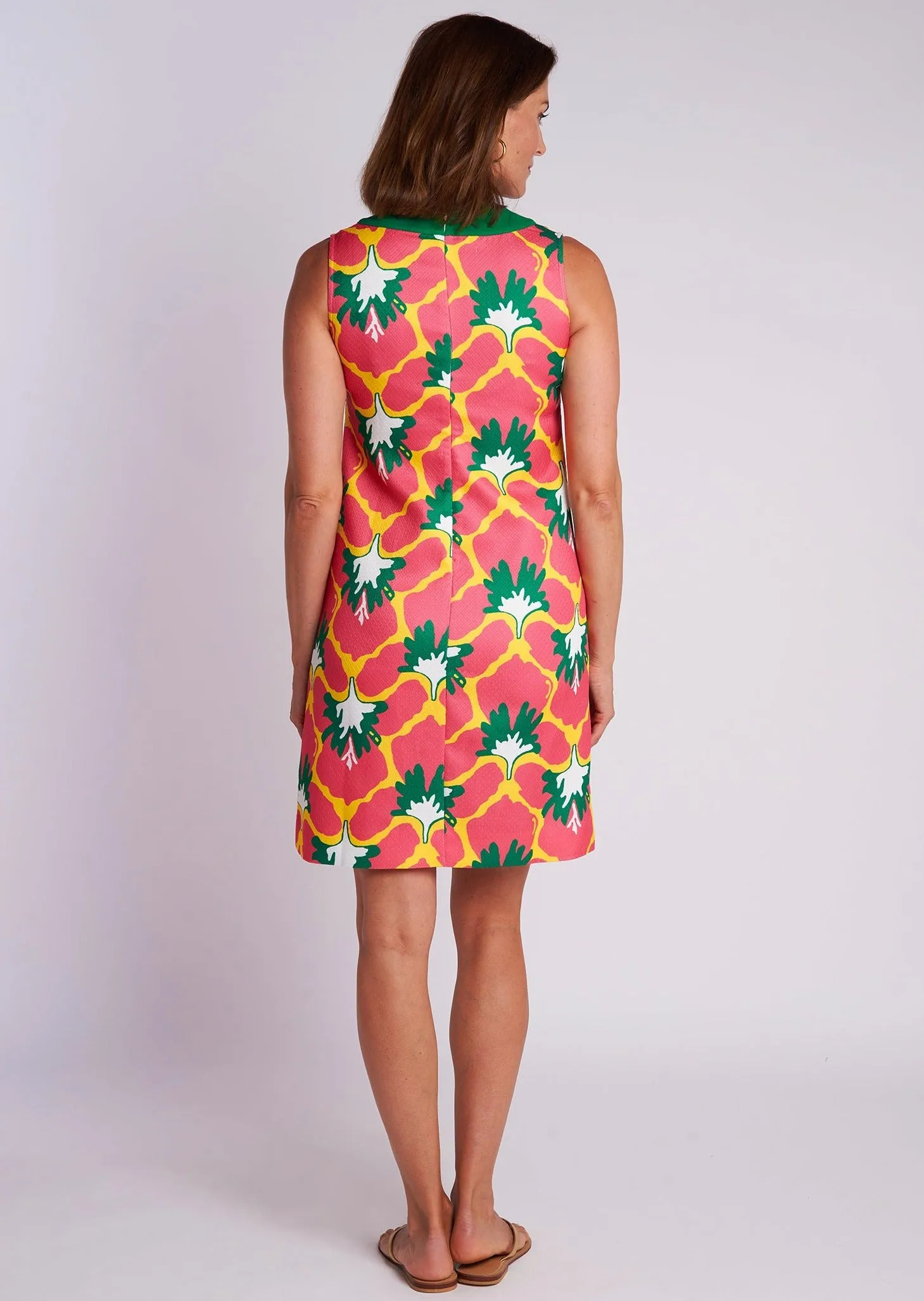 Calla Dress - Iris Hot Pink