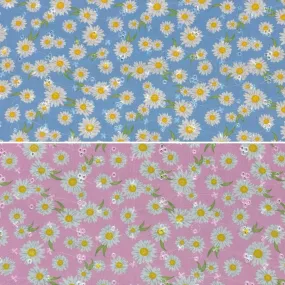 Daisies Broderie Anglaise Polycotton Fabric