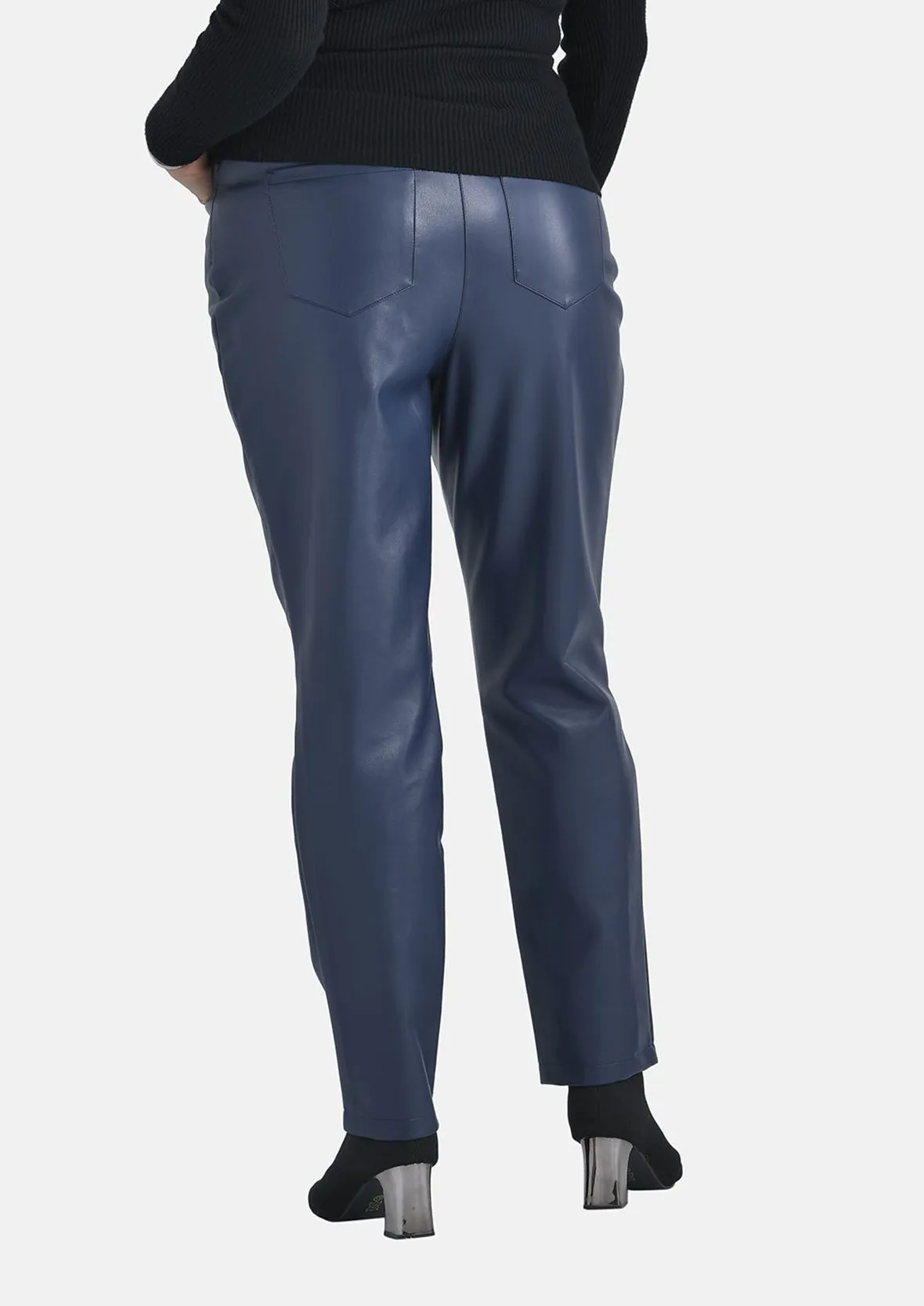 Faux Leather Trouser