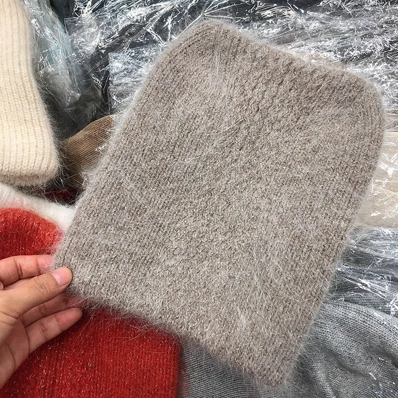 Fuzzy Cat Ear Beanie