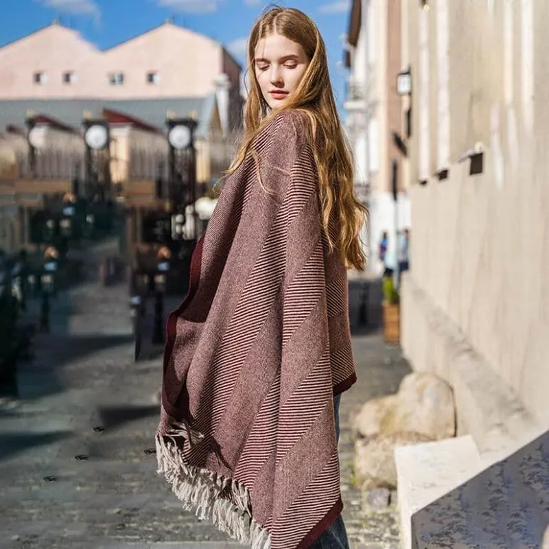 High-Quality Warm Wool Shawl