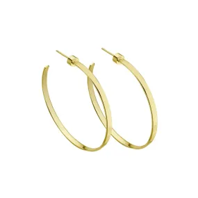 Jennifer Zeuner - Kiara Earrings in 14k Yellow Gold Plated Silver