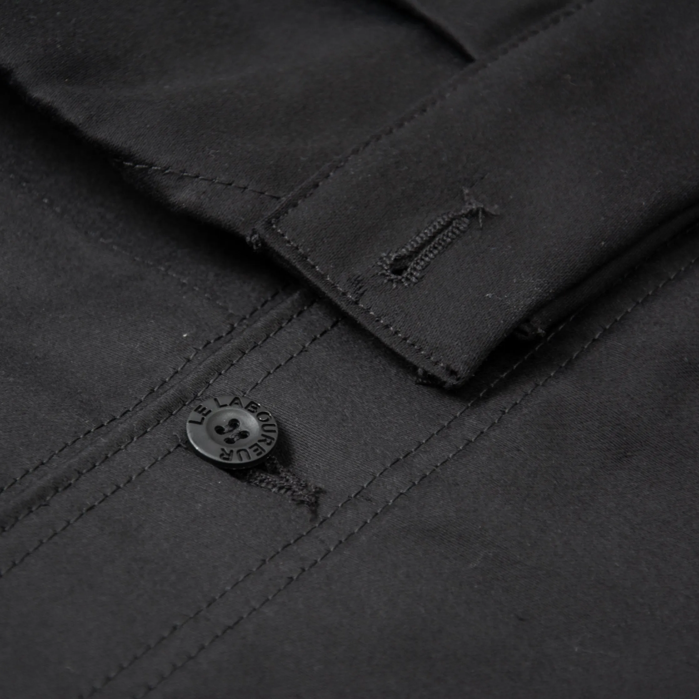 Le Laboureur Moleskin Work Jacket - Noir