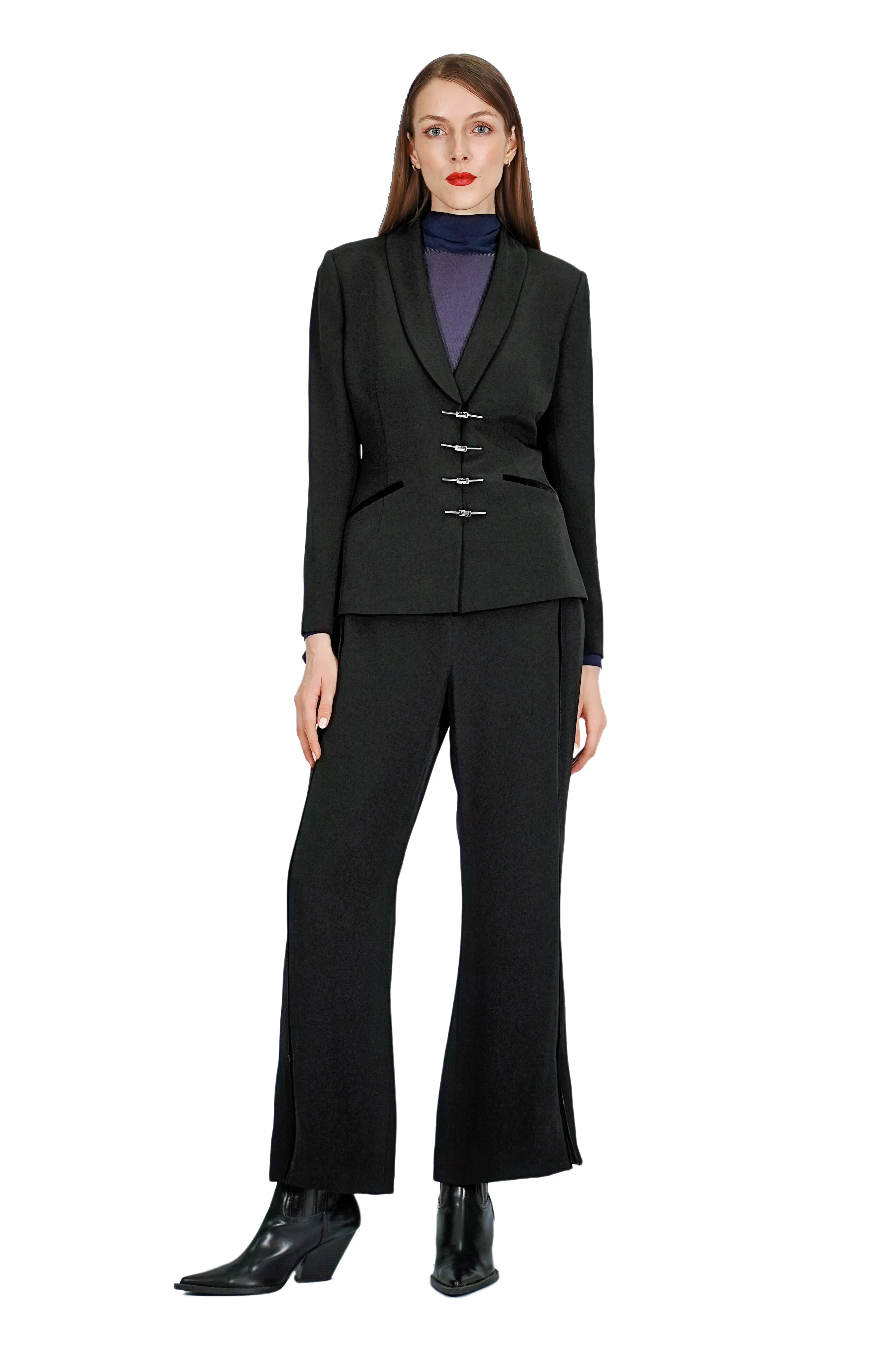 Ramona Silk Crepe Trousers