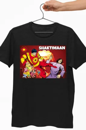 Shaktimaan Black Tshirt