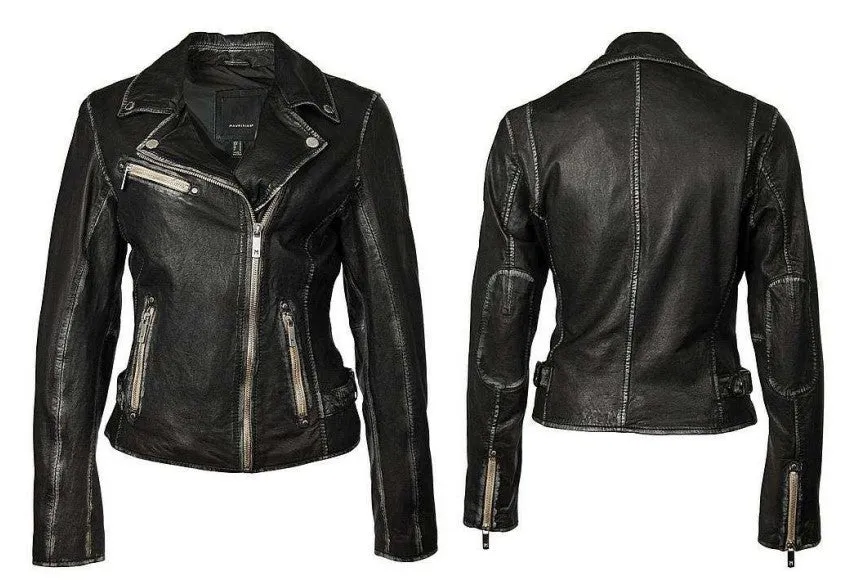 Sofia 4RF Leather Jacket